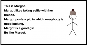 Margot selfie